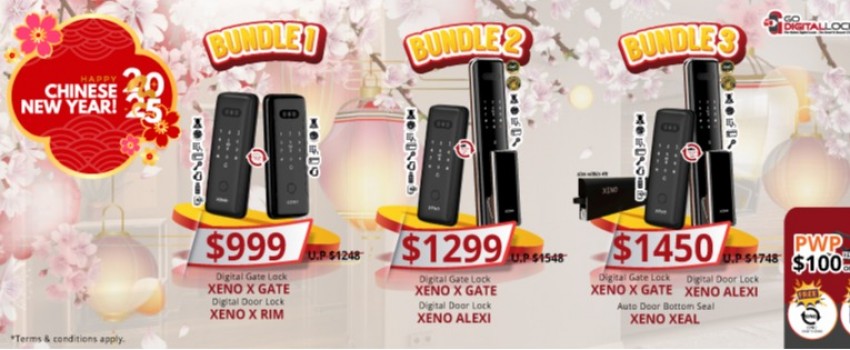 Chinese New Year 2025: Exclusive Deals on Xeno Digital Locks!