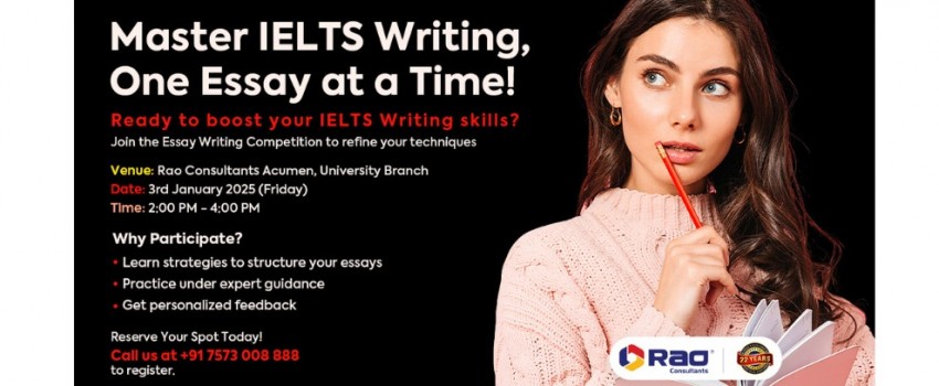 Master IELTS Writing: Essay Competition