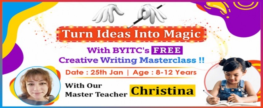 BYITC's Free Creative Writing Masterclass