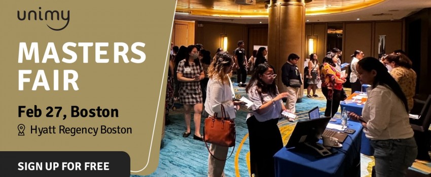 Unimy Grad Fair, February 27th, Boston: Top Master’s Programs in STEM & others