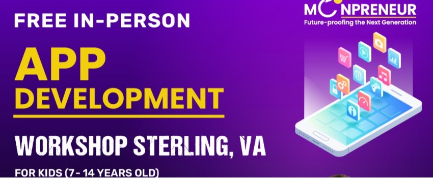 Free App Development Workshop in Sterling, VA by Moonpreneur