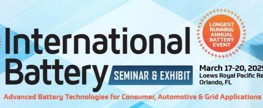 International Battery Seminar & Exhibit 