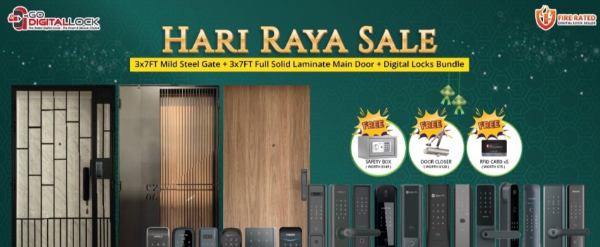 Singapore’s Best Hari Raya Puasa 2025 Sale on Doors, Gates & Digital Locks