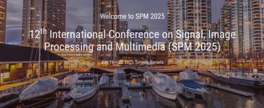 12th International Conference on Signal, Image Processing and Multimedia (SPM 2025)