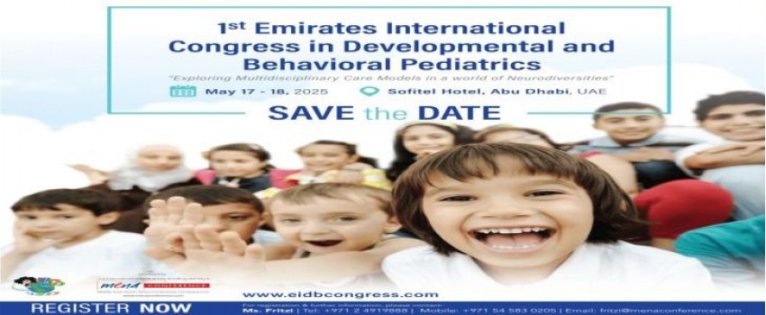 1st Emirates International Congress in Developmental and Behavioral Pediatrics