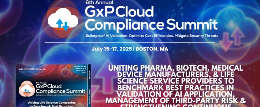 6th GxP Cloud Compliance Summit