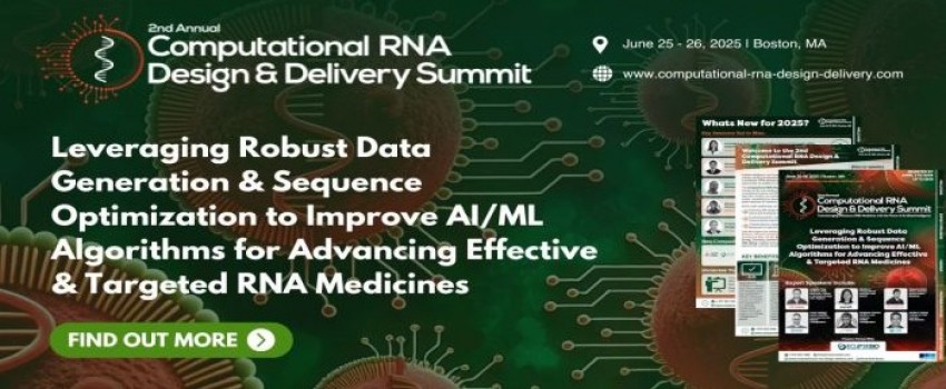 2nd Computational RNA Design and Delivery Summit