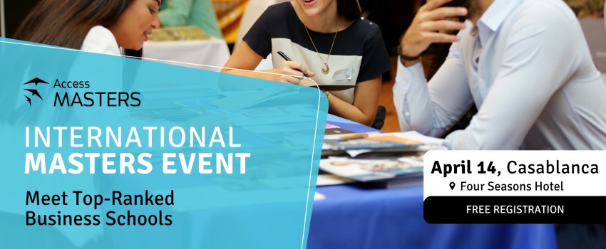International Masters Fair happening in Casablanca on 14 April! 