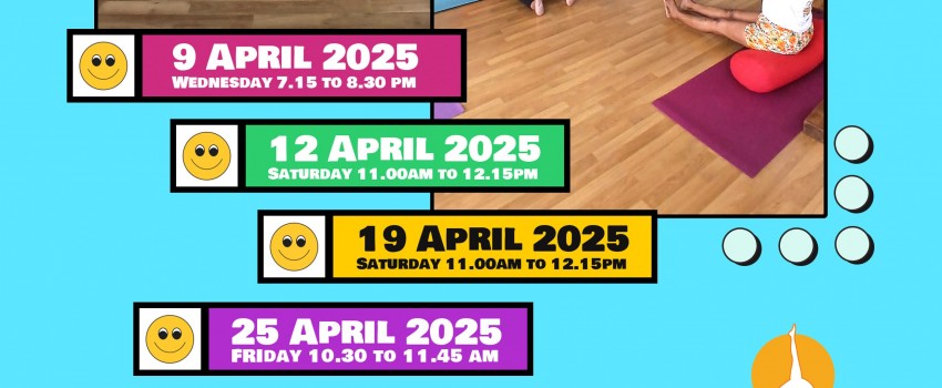 Join Our Free Community Iyengar Yoga Classes This April!