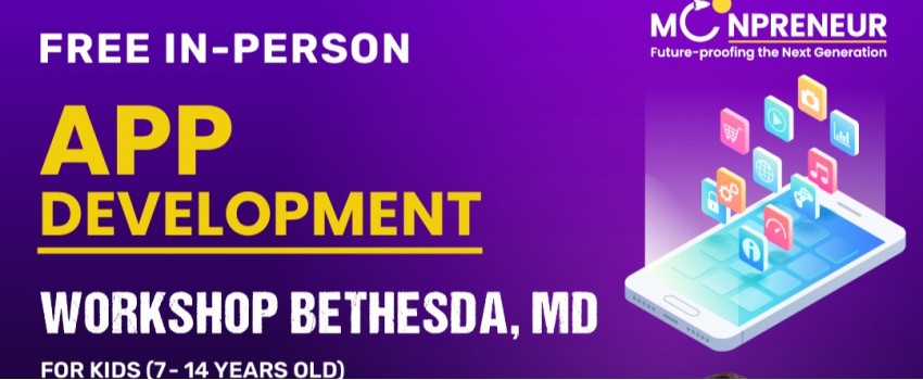 Free App Development Workshop in Bethesda, MD by Moonpreneur