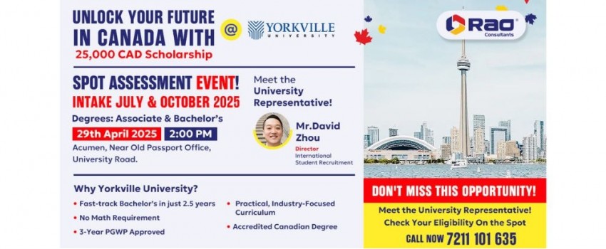 Yorkville University Spot Assessment