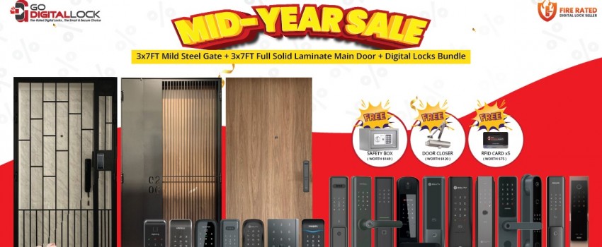 Mid-Year Sale 2025: Exclusive Promotions on Digital Locks, Doors & Gates