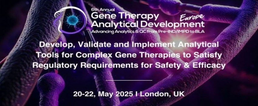 6th Annual Gene Therapy Analytical Development Europe