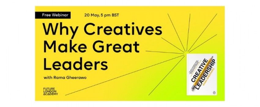 Free webinar: Why Creatives Make Great Leaders