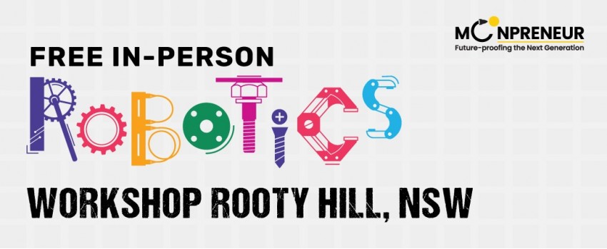 In-person Free Robotics Workshop in Rooty Hill, NSW by Moonpreneur