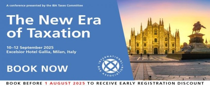 The New Era of Taxation On 10 Sep 2025 to 12 Sep 2025