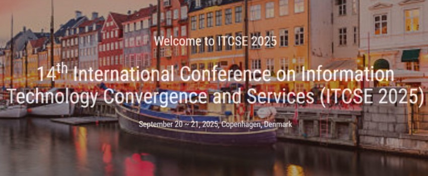 14th International Conference on Information Technology Convergence and Services (ITCSE 2025)