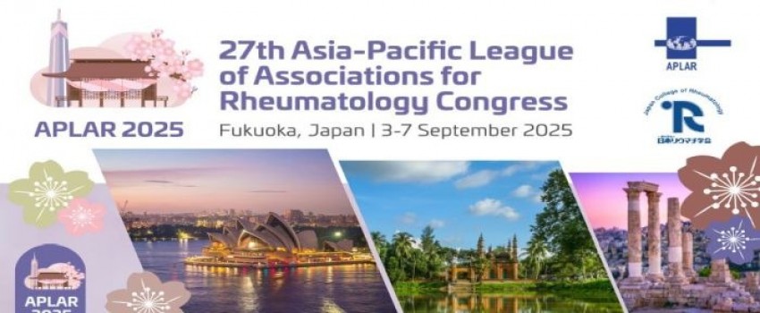 27th Asia-Pacific League of Associations for Rheumatology Congress | 3-7 September 2025