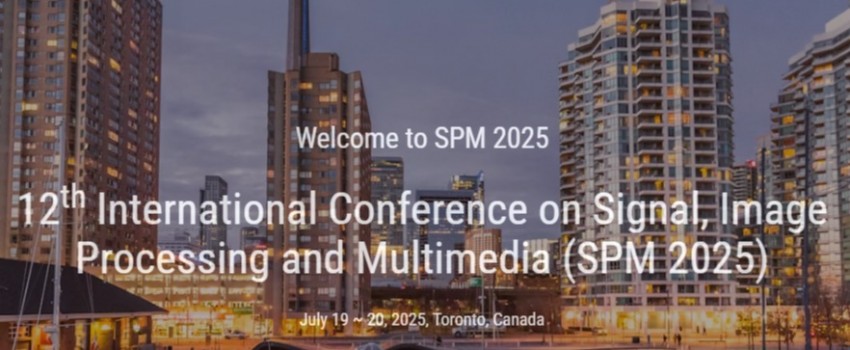 12th International Conference on Signal, Image Processing and Multimedia (SPM 2025)