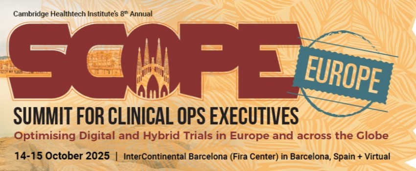 SCOPE Europe: Summit for Clinical Ops Executives 2025 
