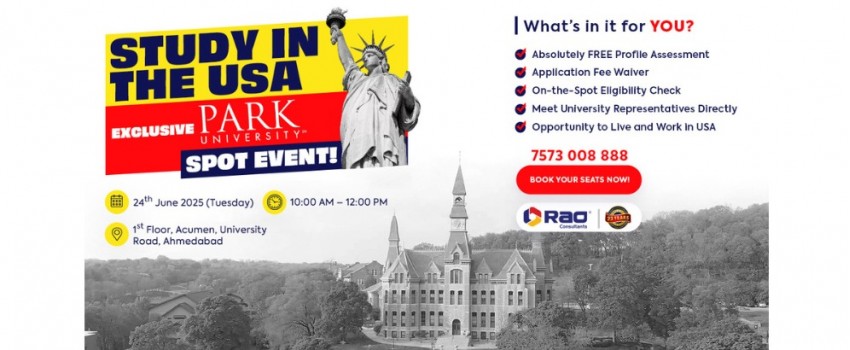 Exclusive Park University Spot Assessment Event!