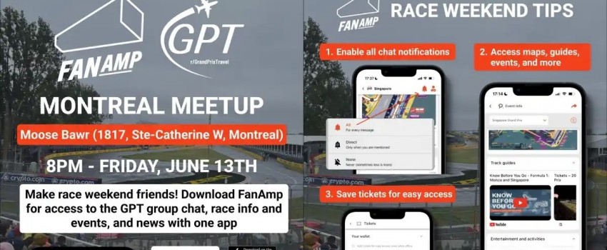 Montreal Grand Prix Meetup | Canadian Grand Prix 2025