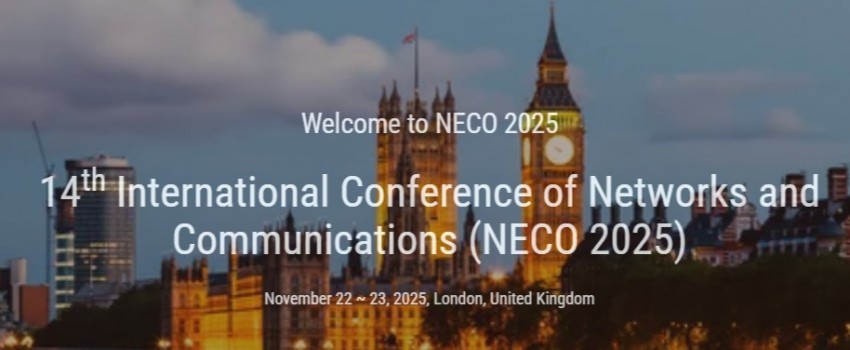 14th International Conference of Networks and Communications (NECO 2025)