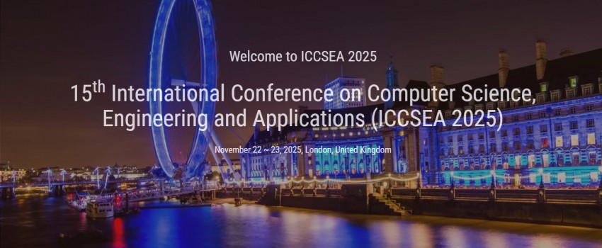 15th International Conference on Computer Science, Engineering and Applications (ICCSEA 2025)