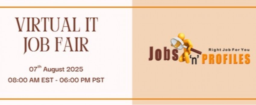 Virtual IT Job Fair 2025 – Powered by Jobs 'n' Profiles
