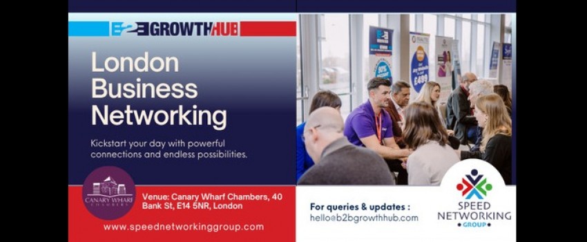 London B2B Growth Hub After Hours Networking Event- 5th August 2025