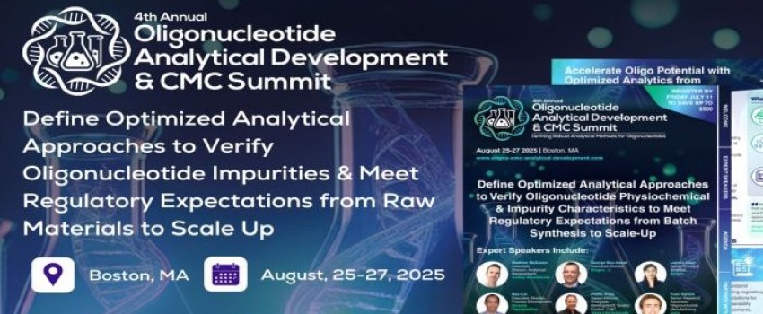 4th Oligonucleotides Analytical Development and CMC