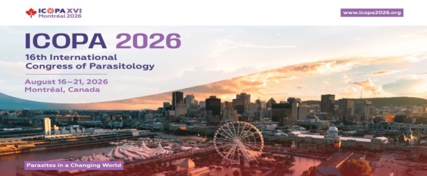 16th International Congress of Parasitology - ICOPA 2026