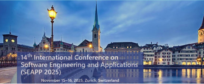 14th International Conference on Software Engineering and Applications (SEAPP 2025)