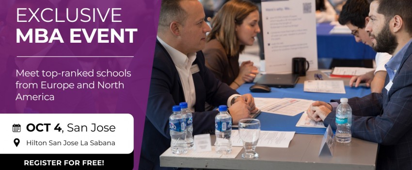 Discover leading MBA programmes in San Jose, Costa Rica on 4 October!