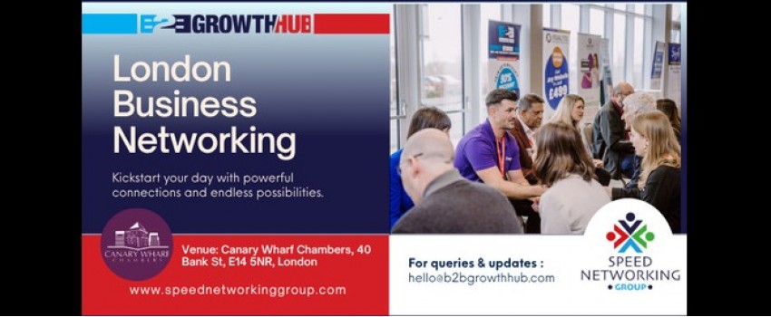 London B2B Growth Hub After Hours Networking Event- 9th September 2025