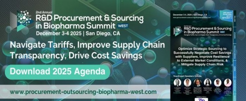 2nd R and D Procurement and Outsourcing in Biopharma West Summit