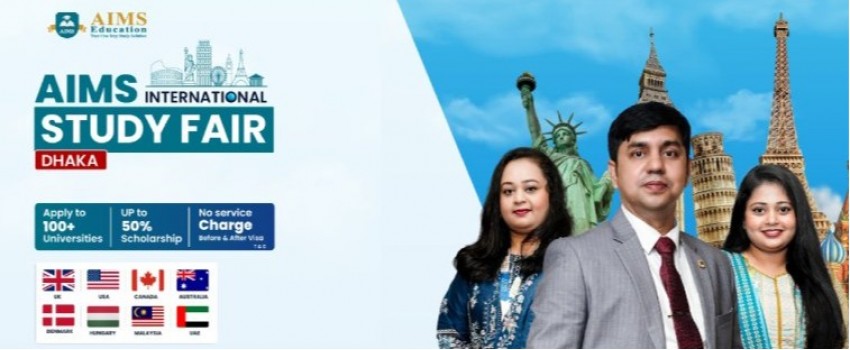 AIMS International Study Fair in Dhaka 