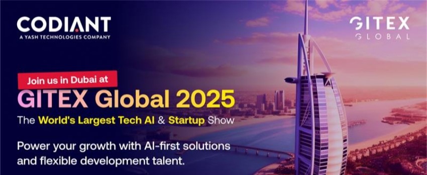 Codiant at GITEX Global 2025 – Showcasing AI Solutions for the Future
