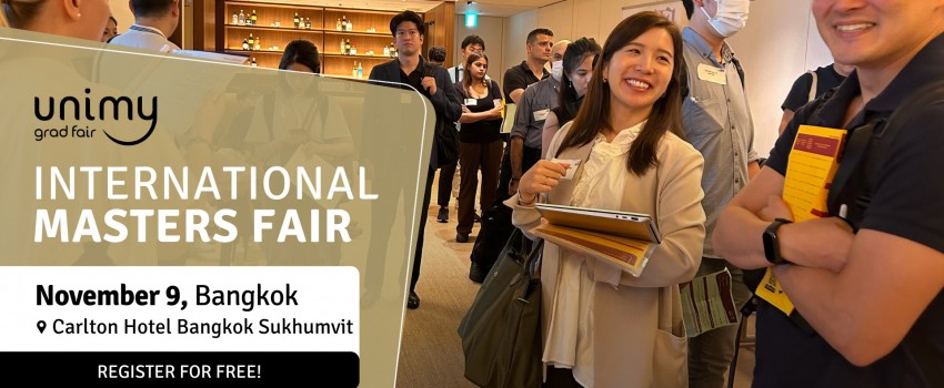 UNIMY GRAD FAIR BANGKOK ON 9 NOVEMBER