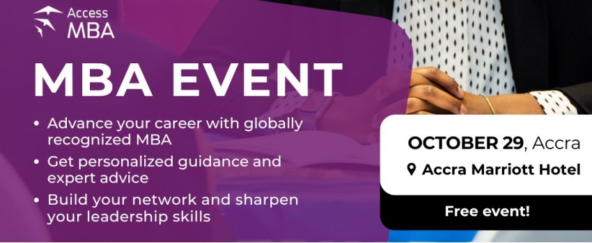 Discover leading MBA programmes in Accra on 29 October!