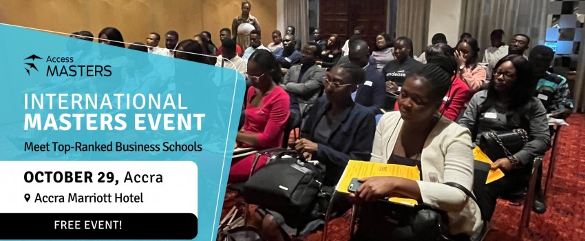 Shape Your Career with an International Master’s Degree - Join the Top Masters Event in Accra!