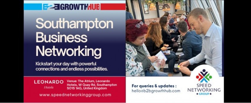 Southampton B2B Growth Hub Business Networking Event- 5th November 2025