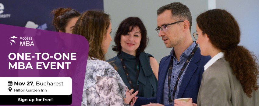Gain a Global MBA Degree with Access MBA in Bucharest on 27 Nov! 