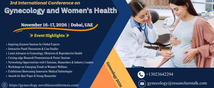 3rd International Conference on Gynecology and Women's Health