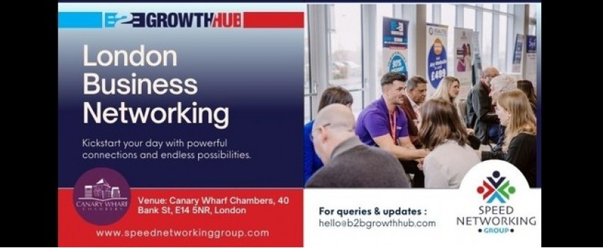 London B2B Growth Hub After Hours Networking Event- 6th  February 2026