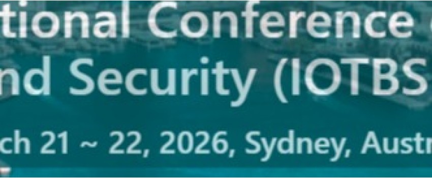 6th International Conference on IOT, Big Data and Security (IOTBS 2026)