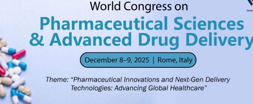 World Congress on Pharmaceutical Sciences & Advanced Drug Delivery