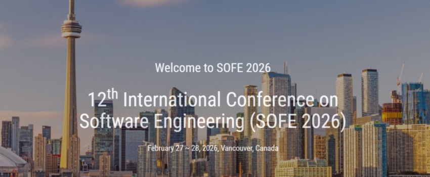 12th International Conference on Software Engineering (SOFE 2026)