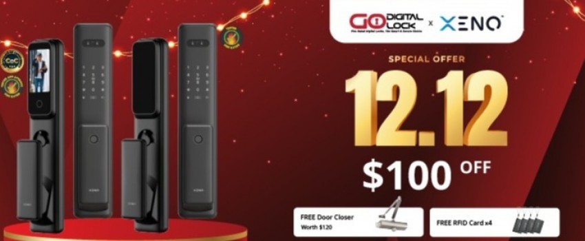 Grab the Best Xeno Smart Lock Deals in the 12.12 Sale 2025! 