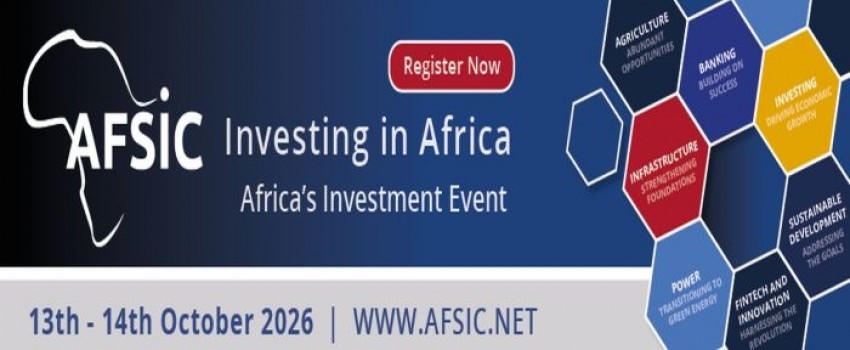 AFSIC 2026 - Investing in Africa Conference, London, October